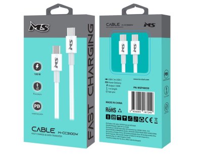 (image for) MS USB-C - USB-C 1m 100W